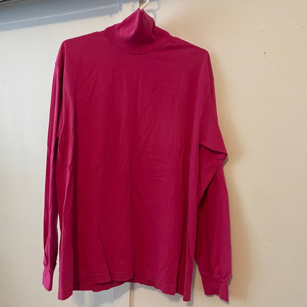 Los Angeles Apparel Garment Dye unisex Turtleneck M